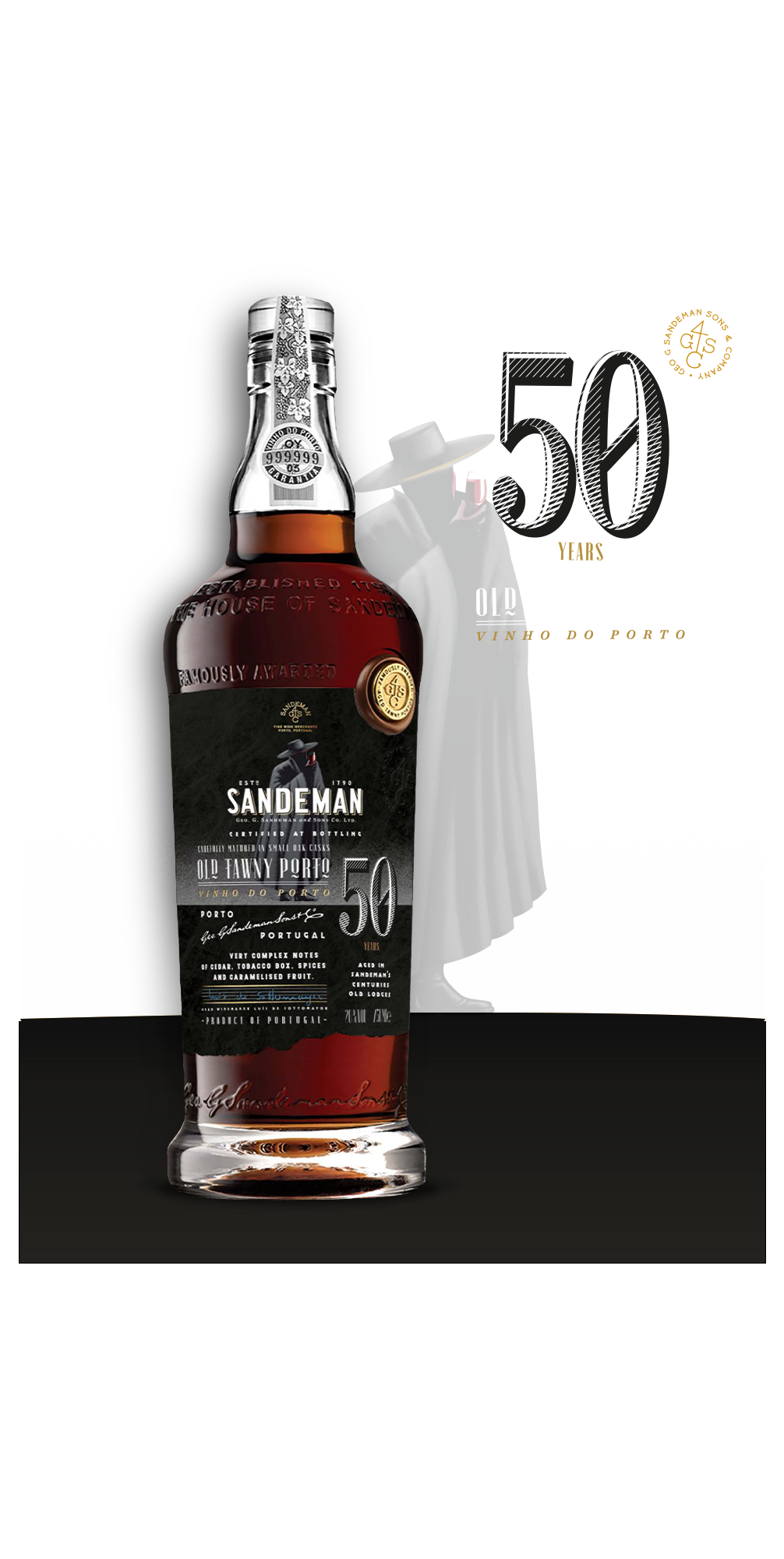 Sandeman Hero 50Y Agedtawny