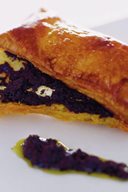Brie And Black Olives Pastry