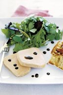 Foie Gras With Balsamic Vinegar And Salad