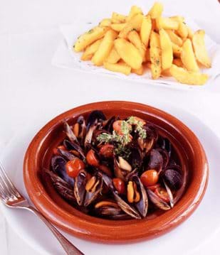 Sautéed Mussels