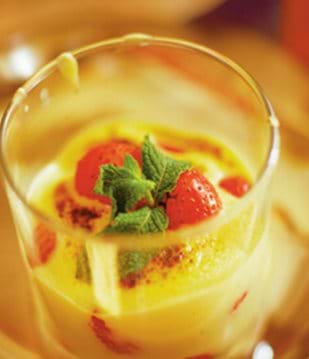 Strawberry Zabaglione