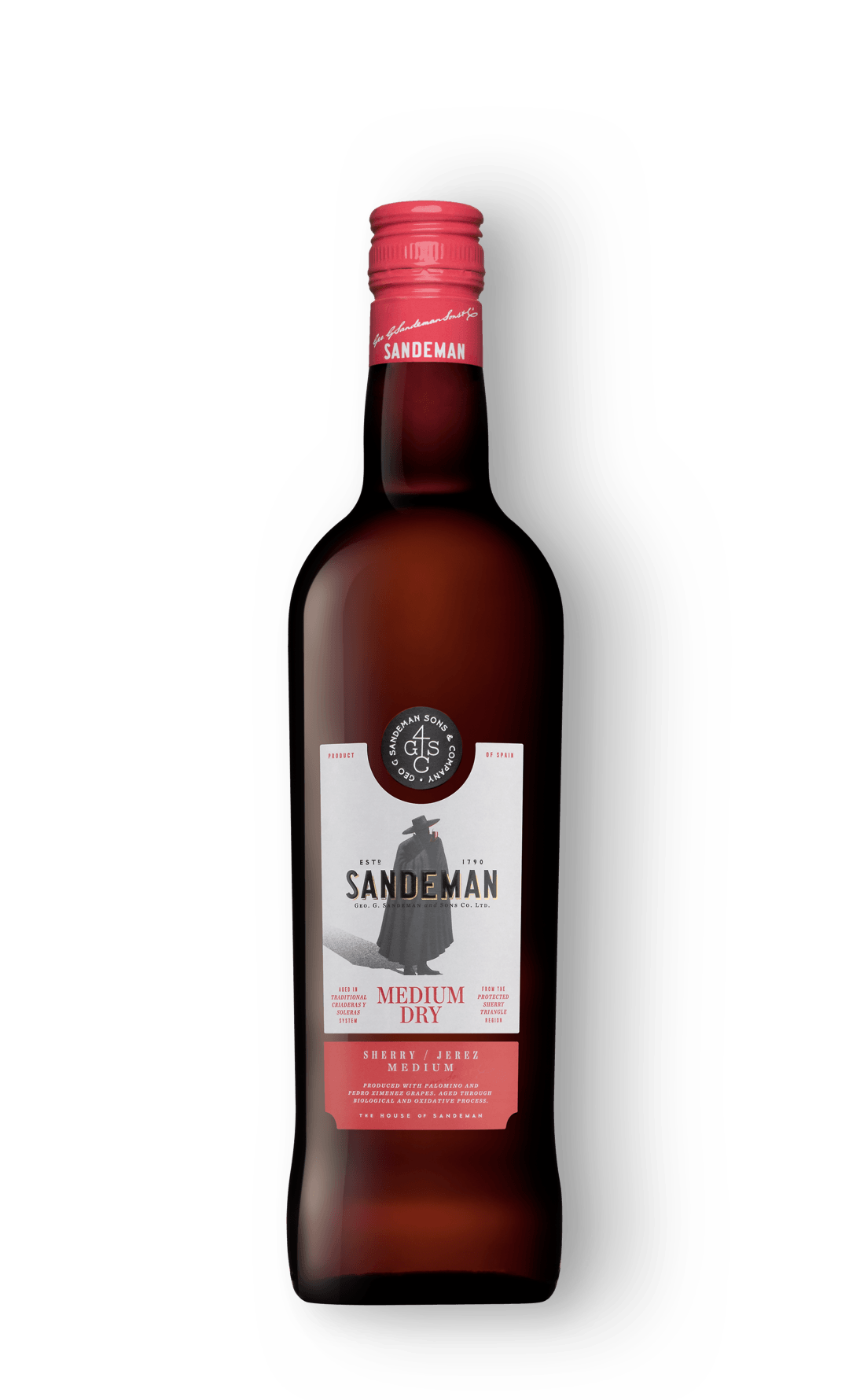 Sandeman Sherry Wine Classic, Premium and Rare