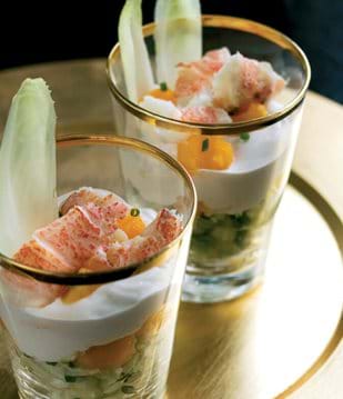 Lobster And Mango Cocktail