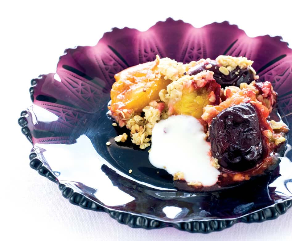 Plum Crumble