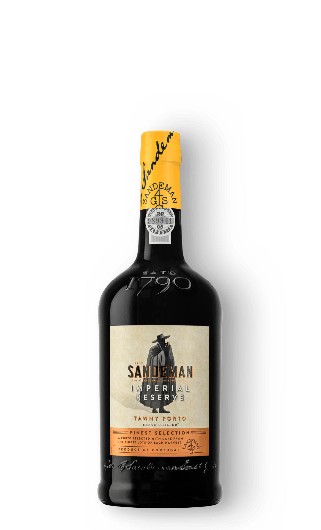 Porto Sandeman rouge Imperial Tawny 75cl 20% - Nevejan